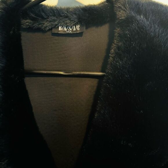 Jacket Special Occasion STUNNING Faux Fur cuffs and collar.  Vintage - Picture 2 of 6